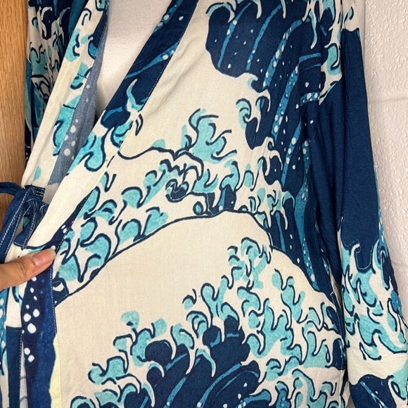 Haori with an ukiyo-e painting Redesign Wear it stylishly Hokusai Katushika - Picture 2 of 7